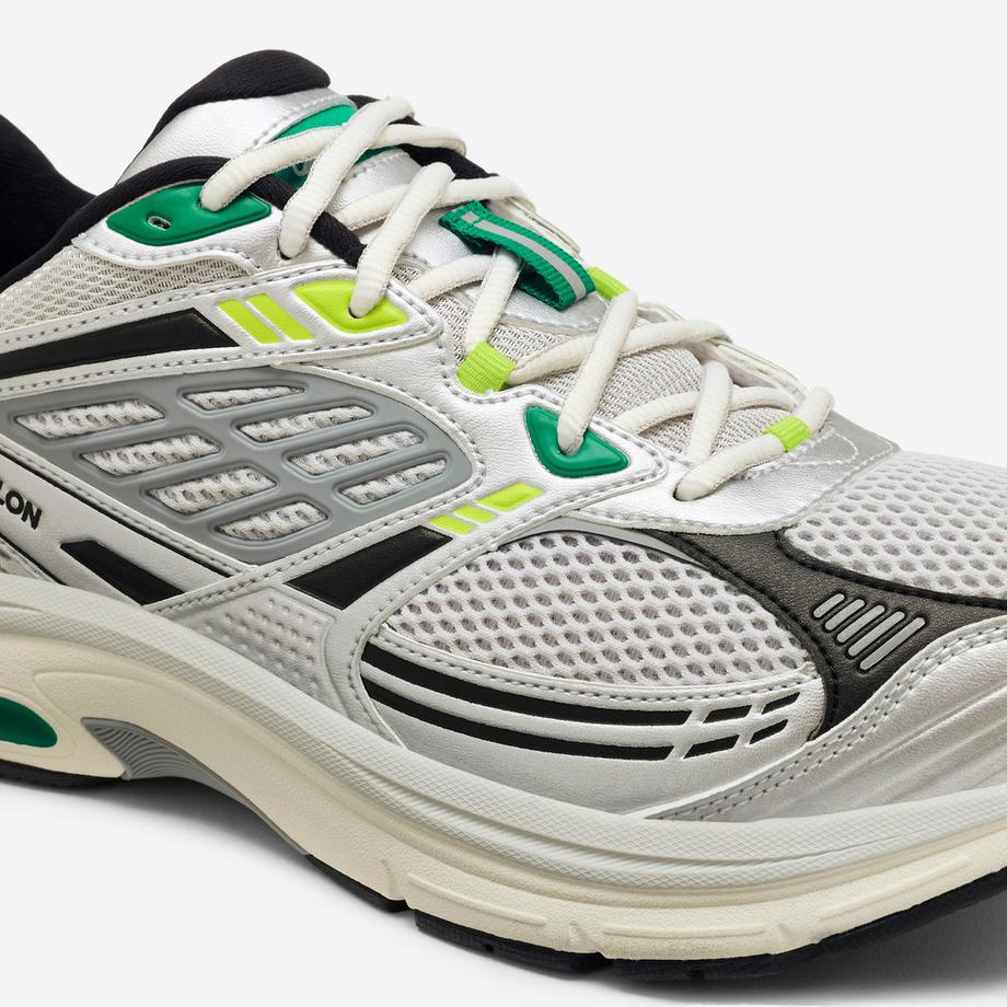 DECATHLON Low-top Sneakers Dämpfung Polyester -Turnschuhe, RR2K,, lime 
