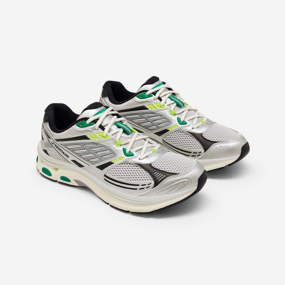 DECATHLON Low-top Sneakers Dämpfung Polyester -Turnschuhe, RR2K,, lime 
