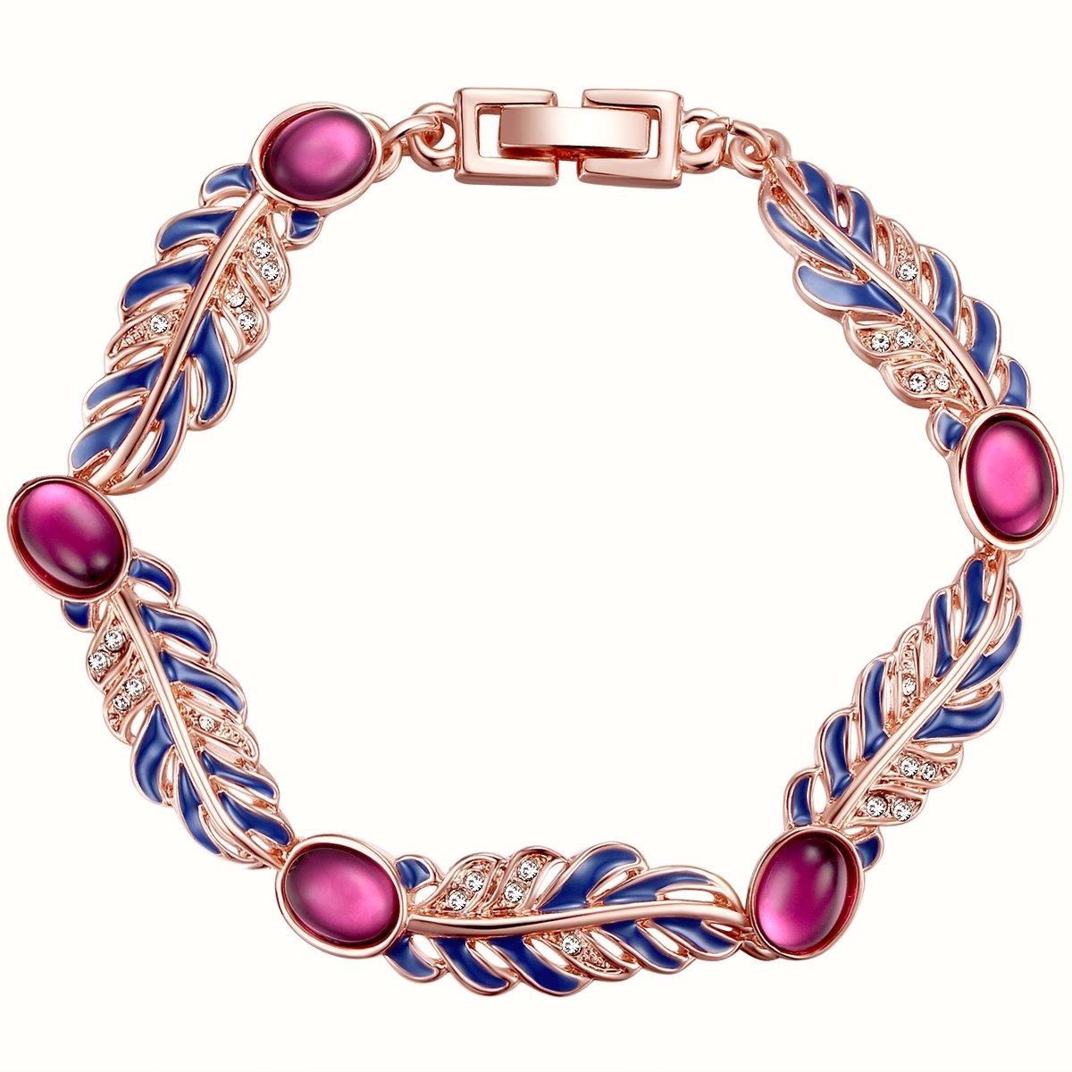 Lulu & Jane  Femme Bracelet Plume 