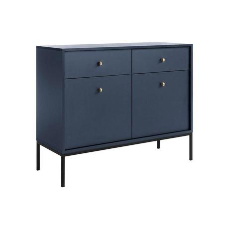 Vente-unique Sideboard mit 2 Türen & 2 Schubladen - Blau - BOGDAN  