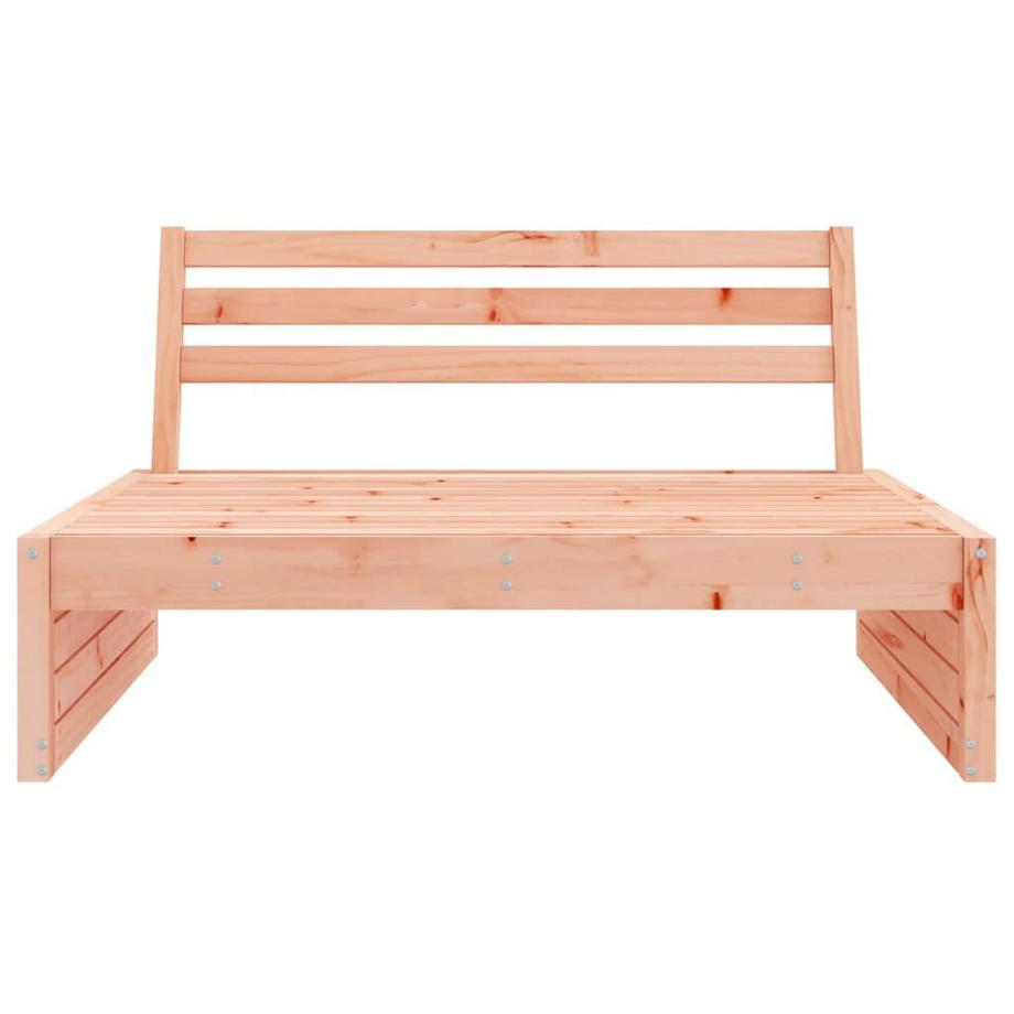 VidaXL Canapé central de jardin bois de douglas  