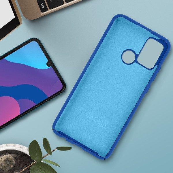 Avizar  Coque Honor 9A Soft Touch Bleu 