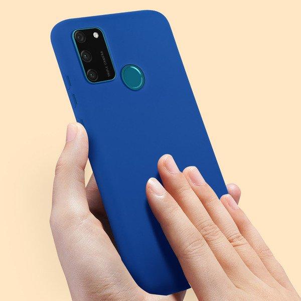 Avizar  Coque Honor 9A Soft Touch Bleu 