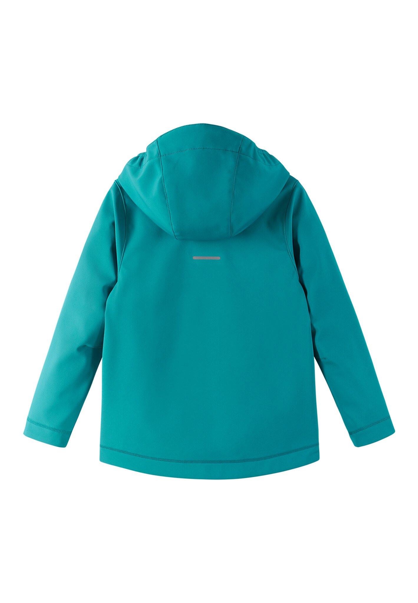 Reima  tec Kinder Softshelljacke Koivula Aquatic Blue 