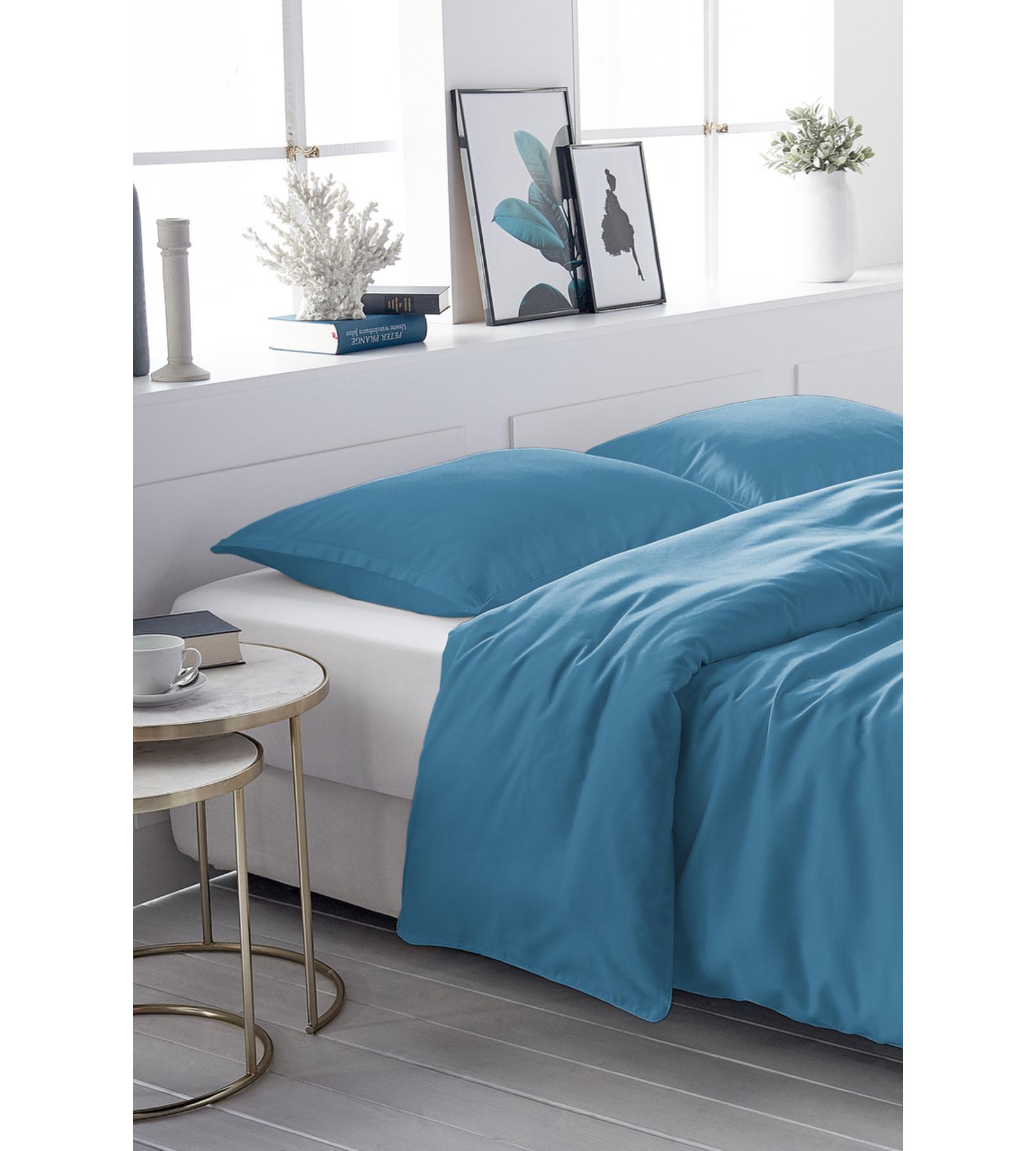 Living Home Uni Satin Taie de duvet  