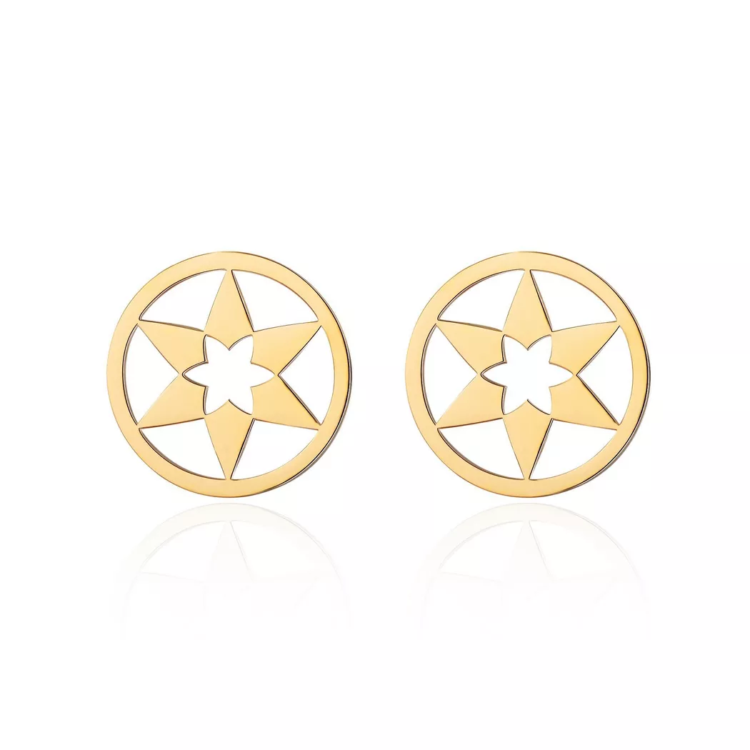 AILORIA -  Ohrstecker, 10mm, Gold