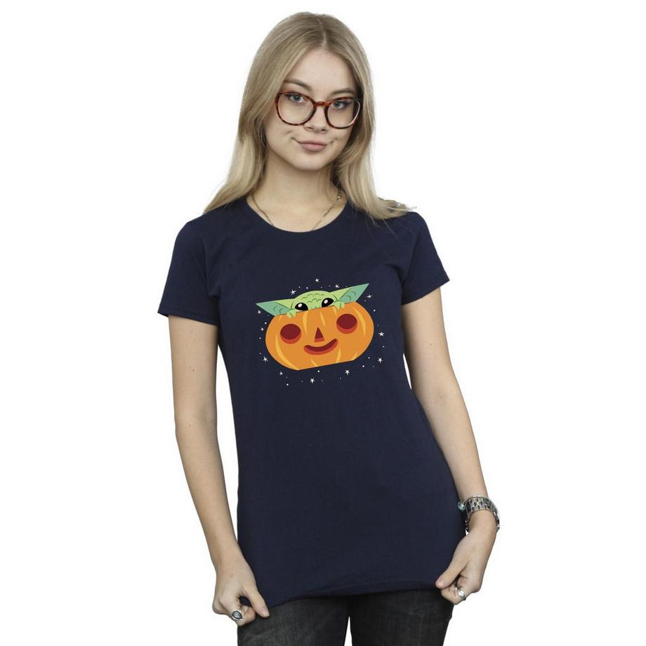 STAR WARS The Mandalorian T-Shirt Citrouille  