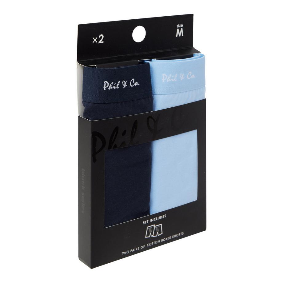 Phil & Co. Berlin Berlin Caleçon Long Boxer Multipack  