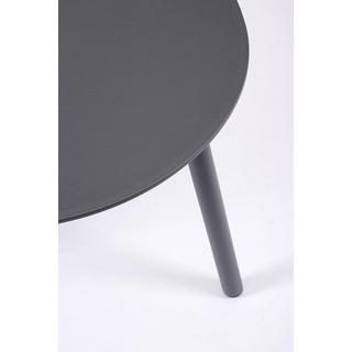 mutoni Table d'appoint de jardin Sparky anthracite 70x56  