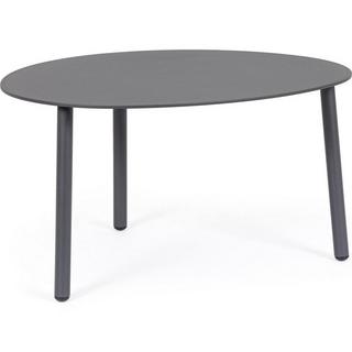 mutoni Table d'appoint de jardin Sparky anthracite 70x56  