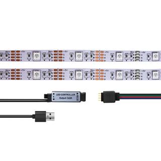 LogiLink RGB-LED-Streifen mit Fernbedienung. 3 Meter  