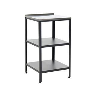 Beliani Outdoor-Kücheninsel aus Stahl Modern VILAMA  