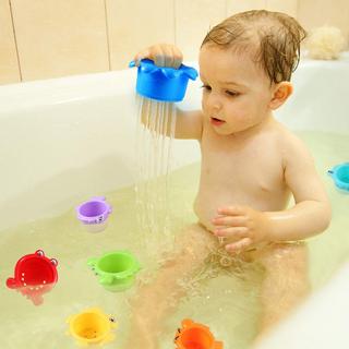Activity-board  Baby Badespielzeug Set Stapeltasse Wasser 8PCS 