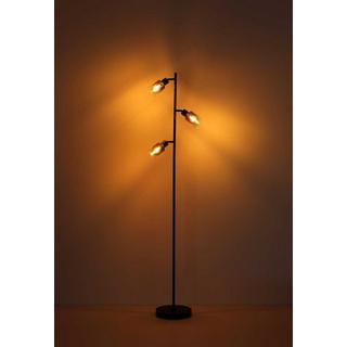 mutoni light Lampe de table Hubertus métal noir mat 1xE14  