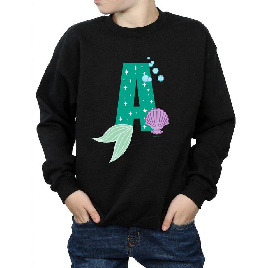 Disney  Alphabet A Is For Ariel Sweatshirt 