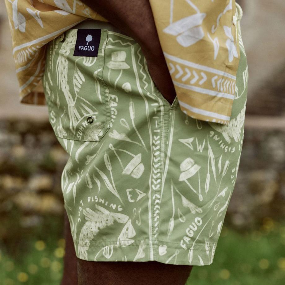 Faguo Mimizan Woven Pantaloncini da Bagno  