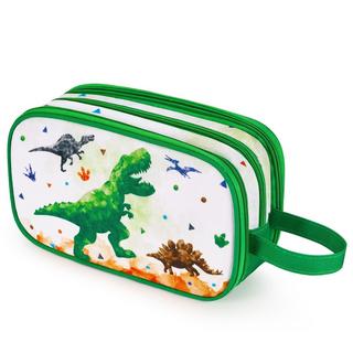 Only-bags.store Kinder Kulturtasche zum Aufhängen Dinosaurier-Print  