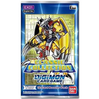 Bandai  Classic Collection EX01 Booster Display - Digimon Card Game - EN 