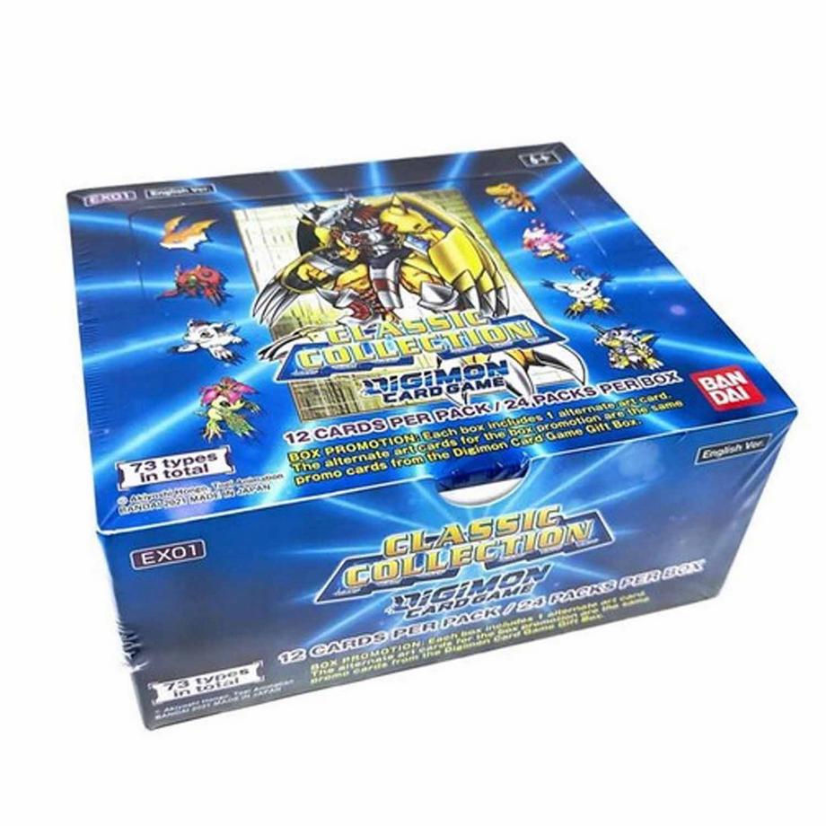 Classic Collection EX01 Booster Display - Digimon Card Game - EN