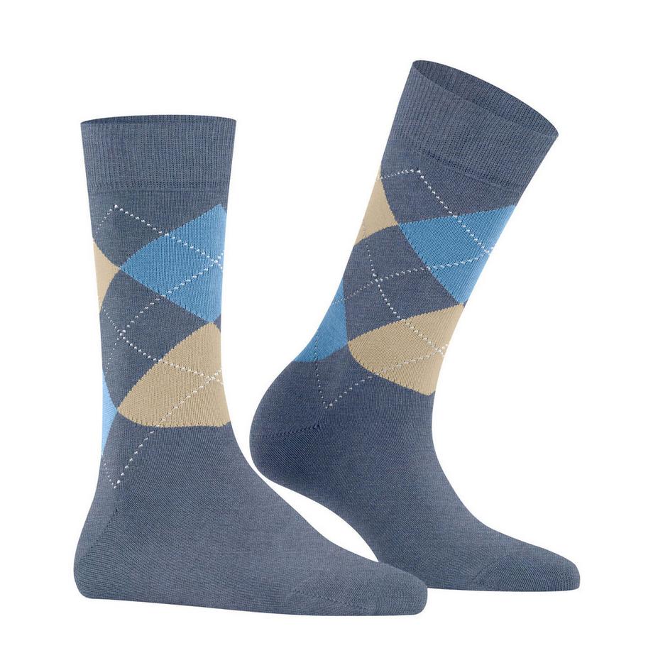 Burlington Chaussettes Queen à motif Argyle  