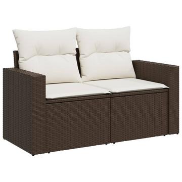 Gartensofa poly-rattan