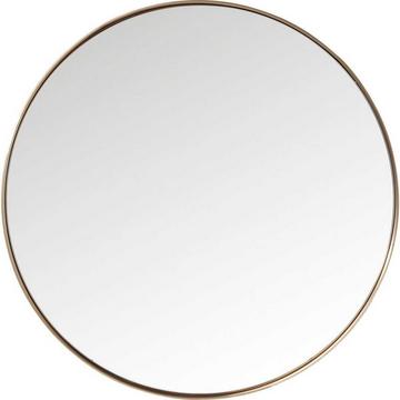 Miroir Curve Round Copper Ø100