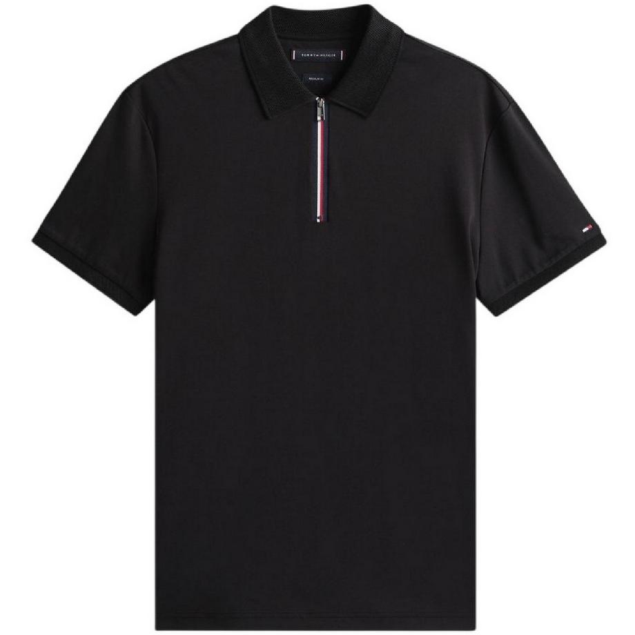 Poloshirt, Mit Kurzem Reißverschluss
