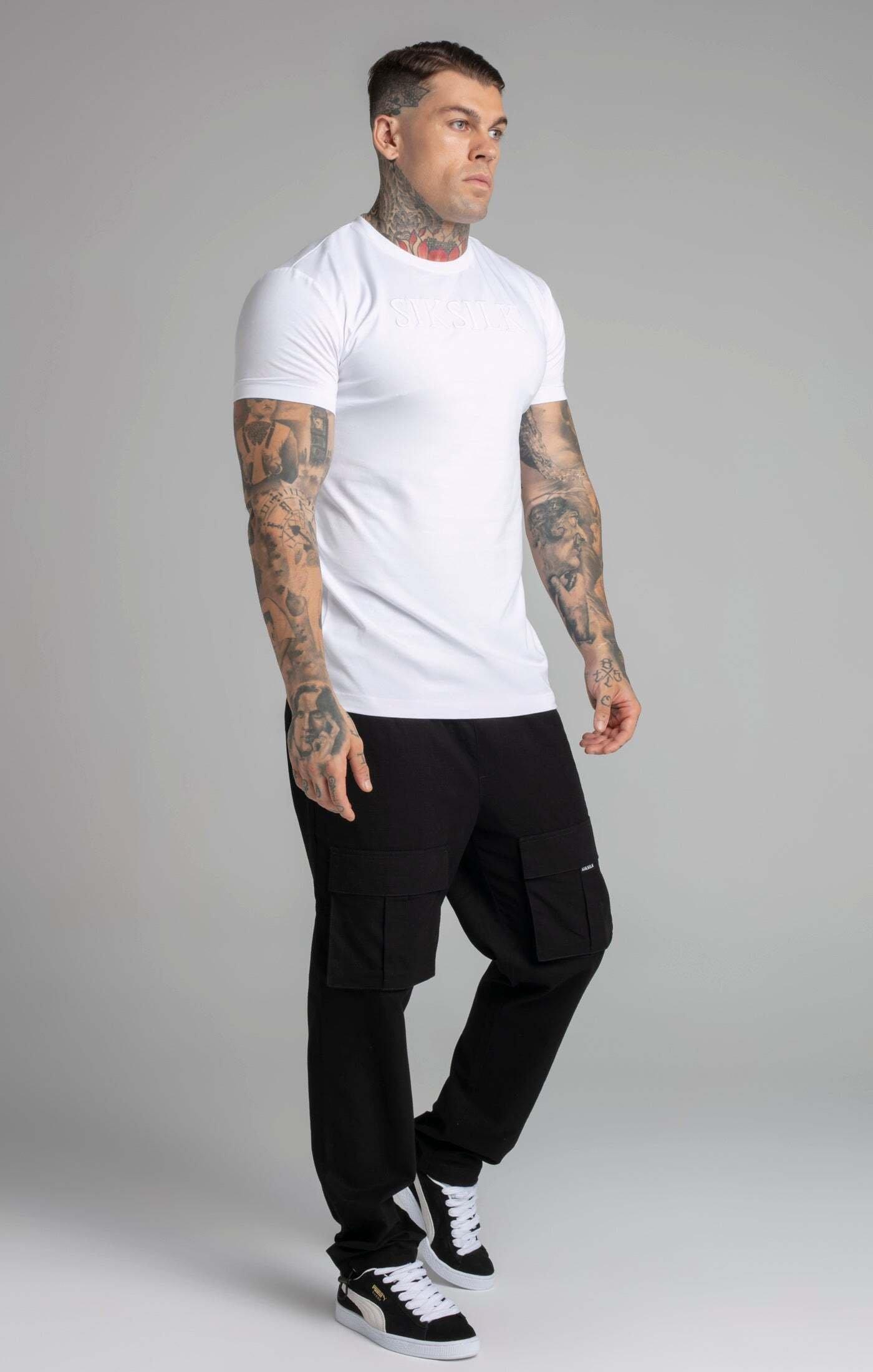 Sik Silk  T-Shirts Muscle Fit T-Shirt 