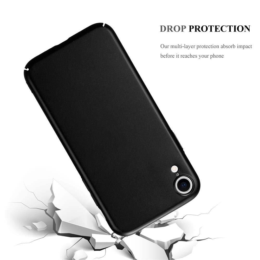 Cadorabo  Hülle für Apple iPhone XR Hard Case in Metall Optik 