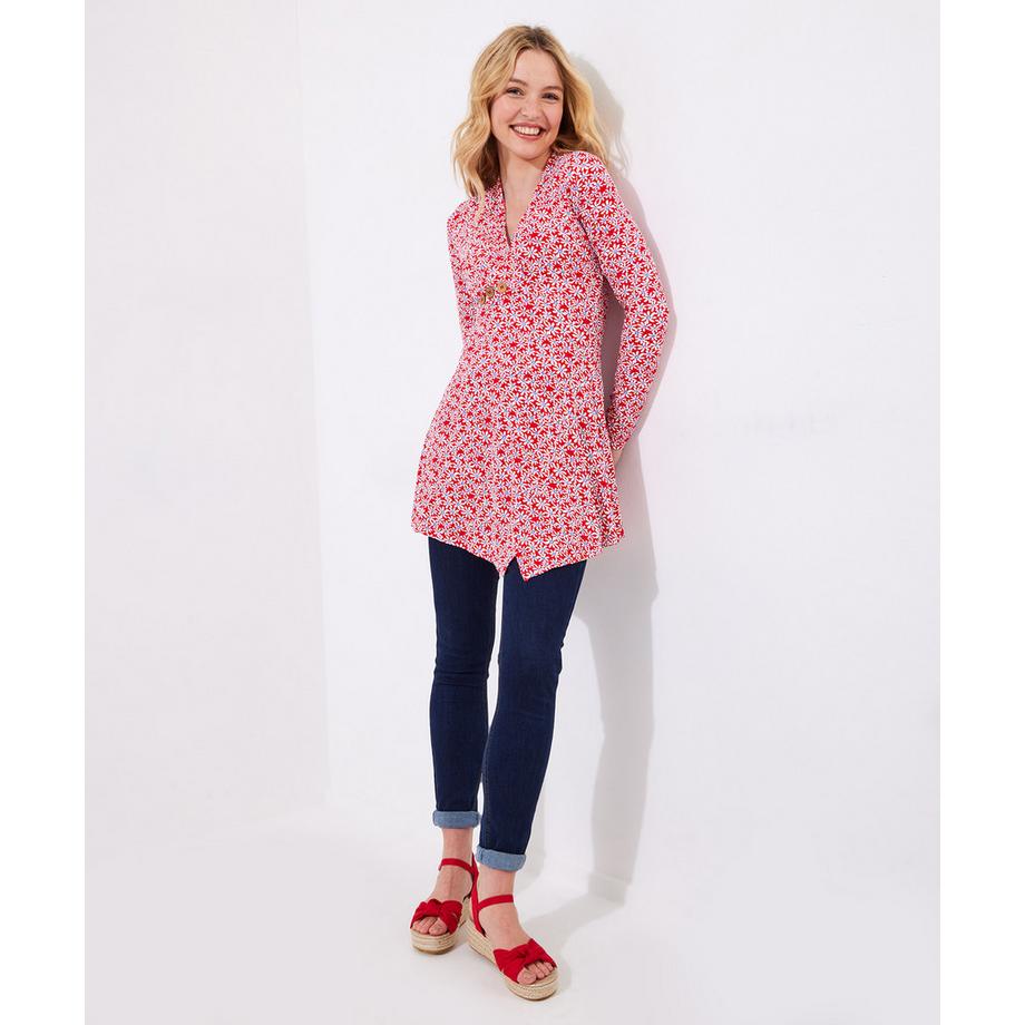 Joe Browns Tunique Jersey Asymétrique Imprimé Floral  