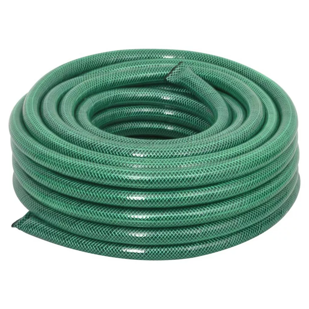 VidaXL - tubo da giardino PVC, One Size, Verde