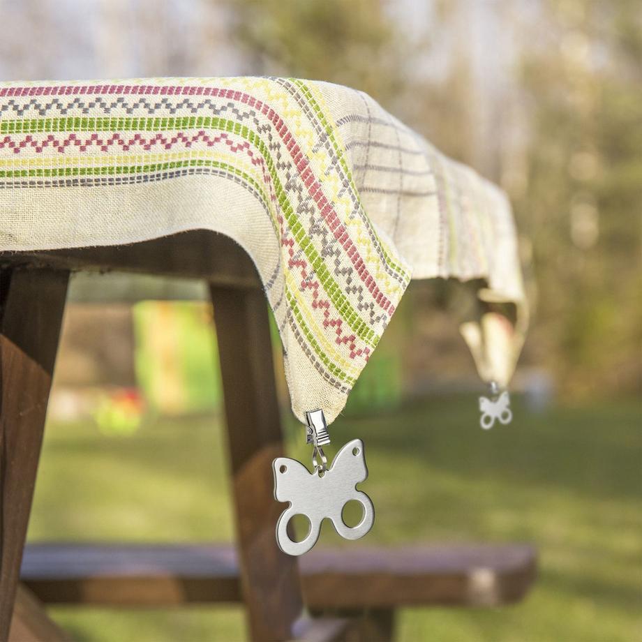 B2X  16 Nappe en papier pliée papillon 