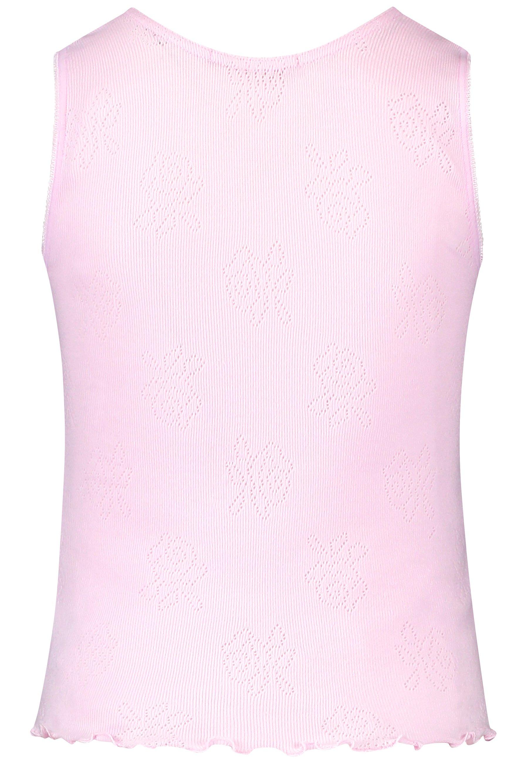 Hanssop  Camisole Basic pointelle rose 