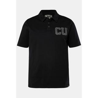 Sthuge  Maglia polo con mezze maniche e applicazioni, fino alla tg. 8XL 