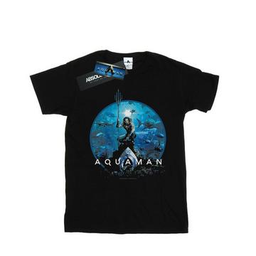 Tshirt AQUAMAN CIRCLE POSTER