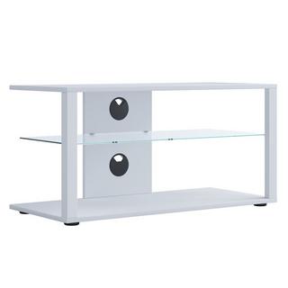 VCM Holz TV Lowboard Fernsehschrank Rack Konsole Möbel Fernsehtisch Fernseh Phono Glas Folas L  