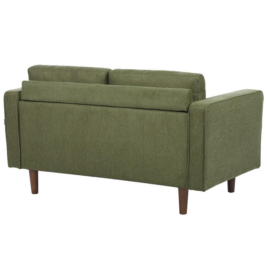 Beliani 2 Sitzer Sofa aus Stoff  NURMO  