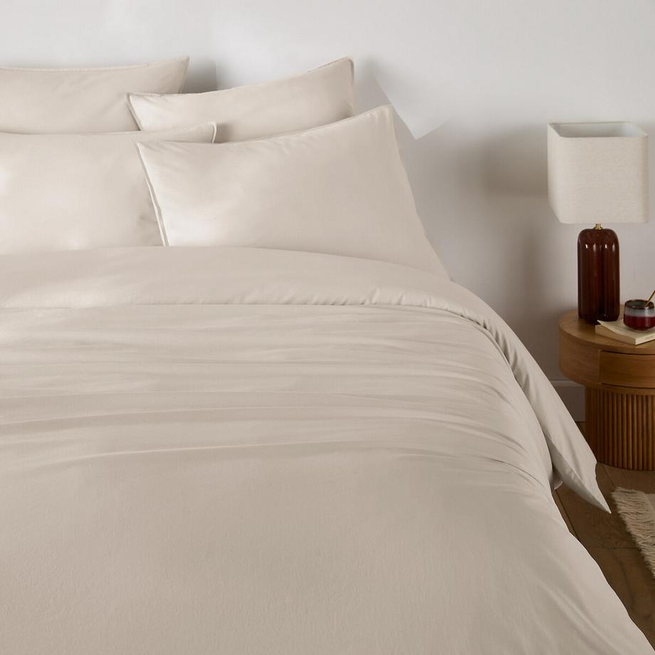 La Redoute Intérieurs Scenario Housse de couette unie en coton lavé  