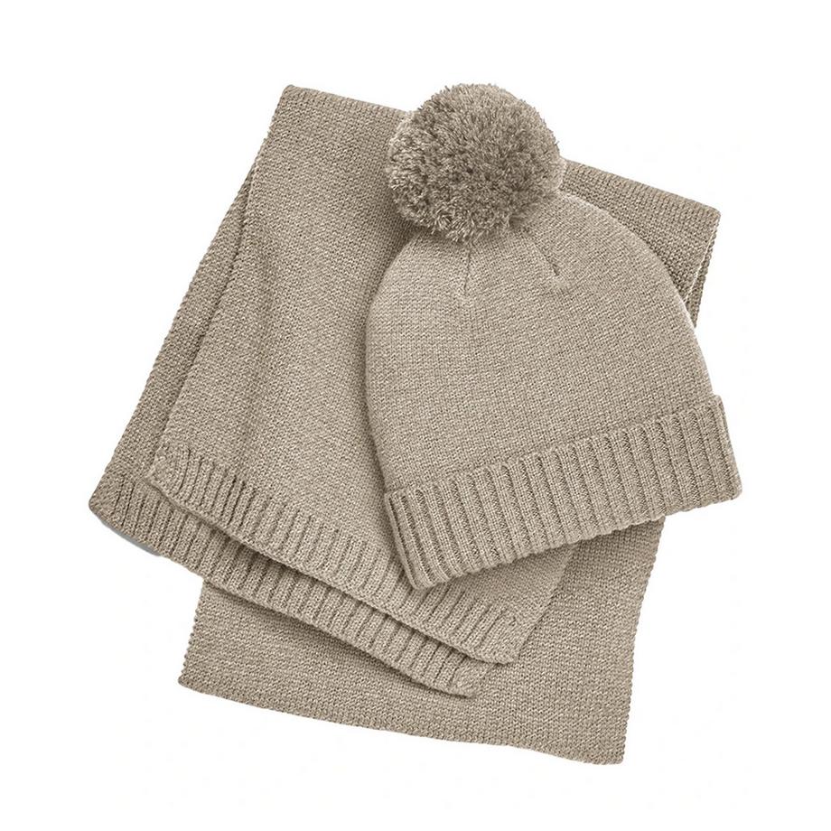 Beechfield Ensemble Bonnet Et Écharpe  