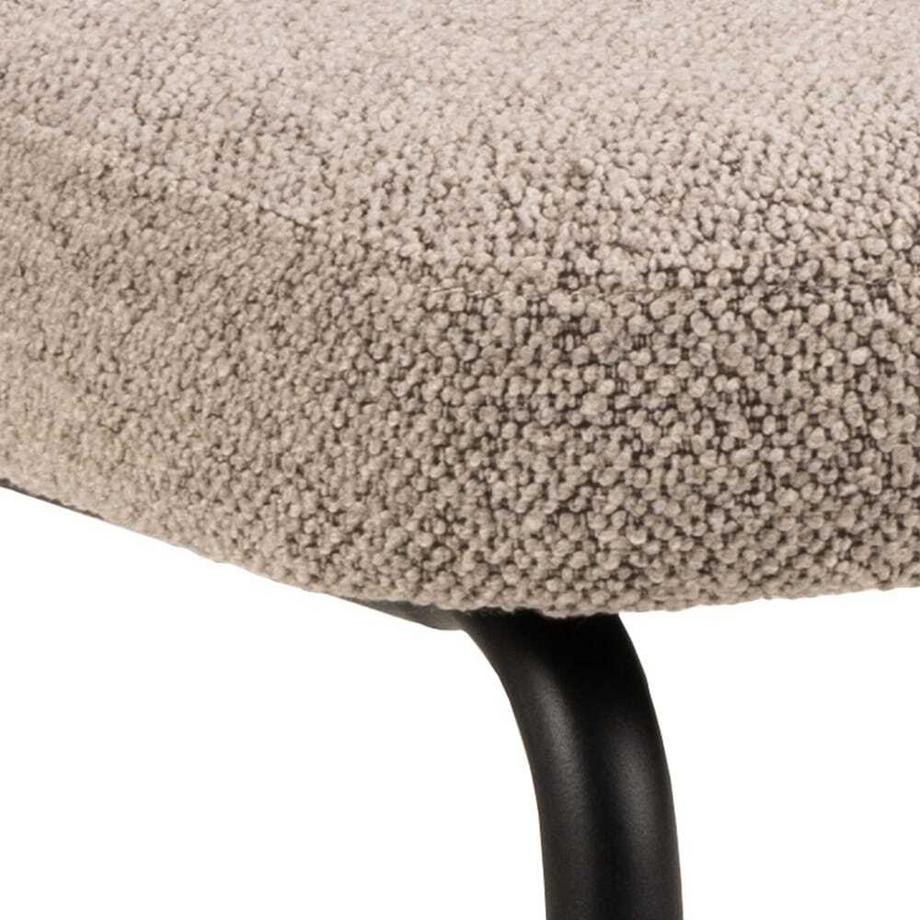 mutoni Sedia da pranzo Pati beige (1 pezzo)  