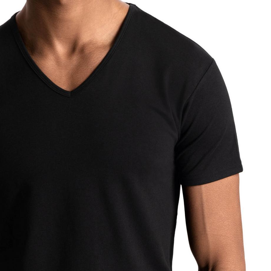 Dstrezzed T-shirt  Paquet de 2 Conforme à la silhouette-Eastwood 2 Pack V-Neck Tee Bamboo Blend  
