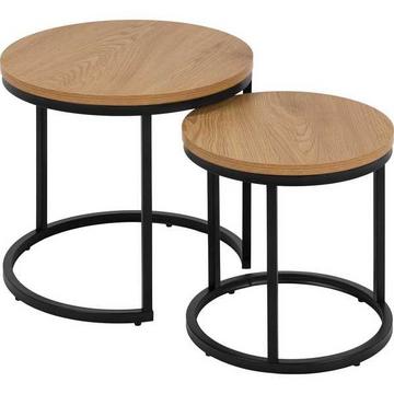 Set de table d'appoint Belfort marron (2 pièces)