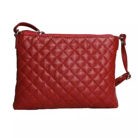 Eastern Counties Leather  gesteppte handtasche Rose Rot Bunt