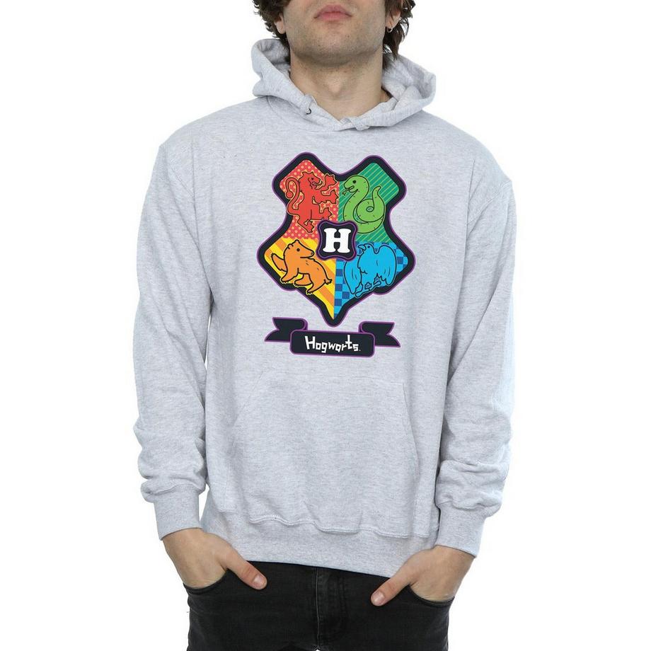 HARRY-POTTER Hogwarts Wappen Kapuzenpullover  