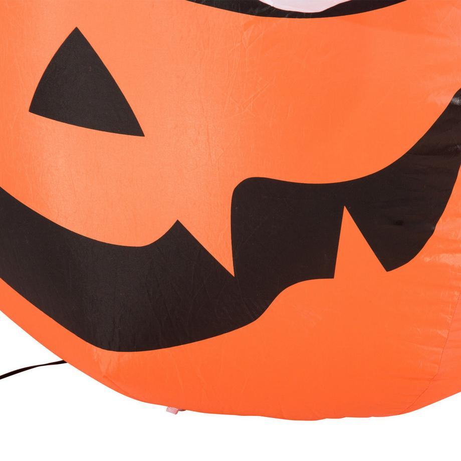 HOMCOM Citrouille gonflable d'Halloween  