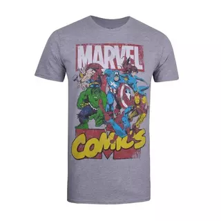 MARVEL Tshirt CALL OUT  Gris