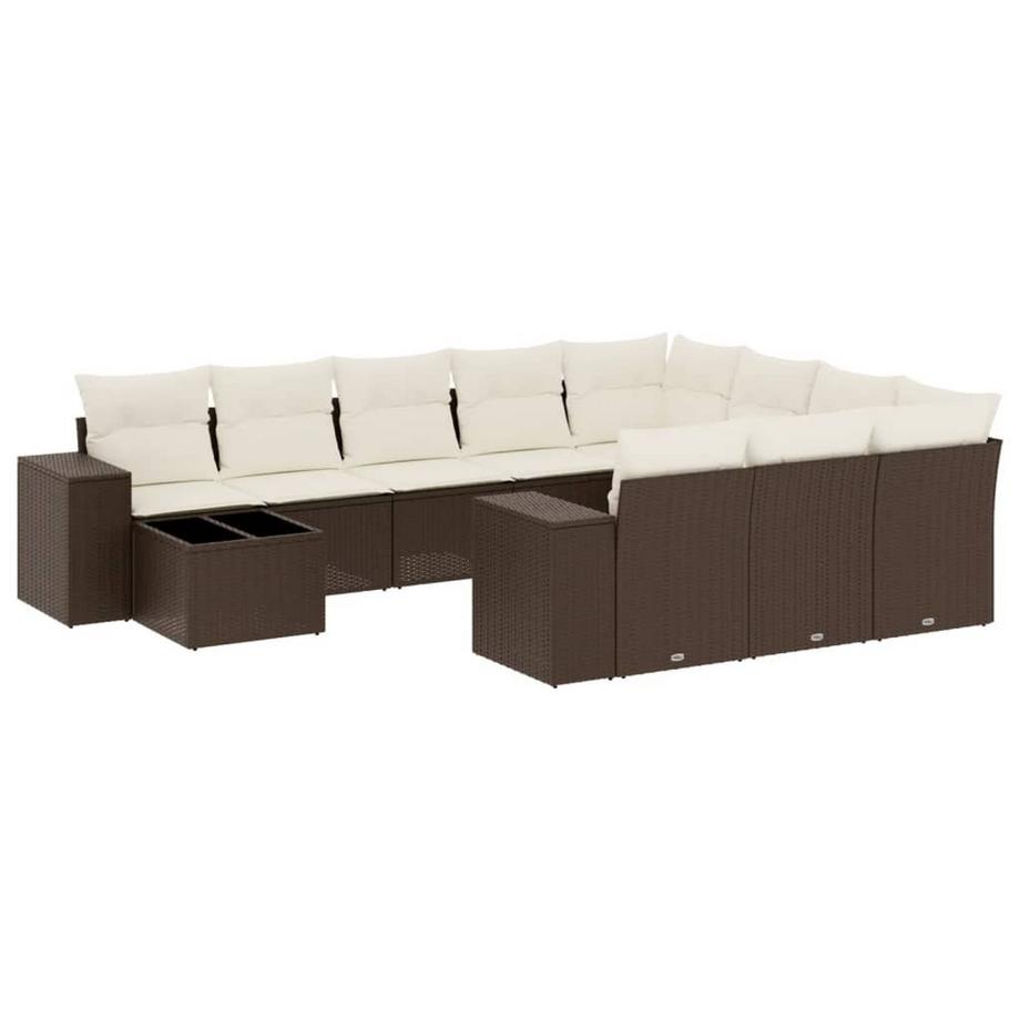 set divano da giardino Polirattan