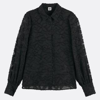 La Redoute Collections Camicetta Maniche Lunghe Burnout  