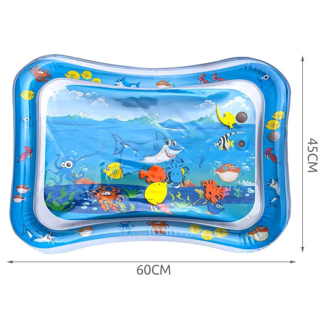 Gameloot  Aufblasbare Spielmatte, gefüllt mit Wasser, Meeresmotiven 