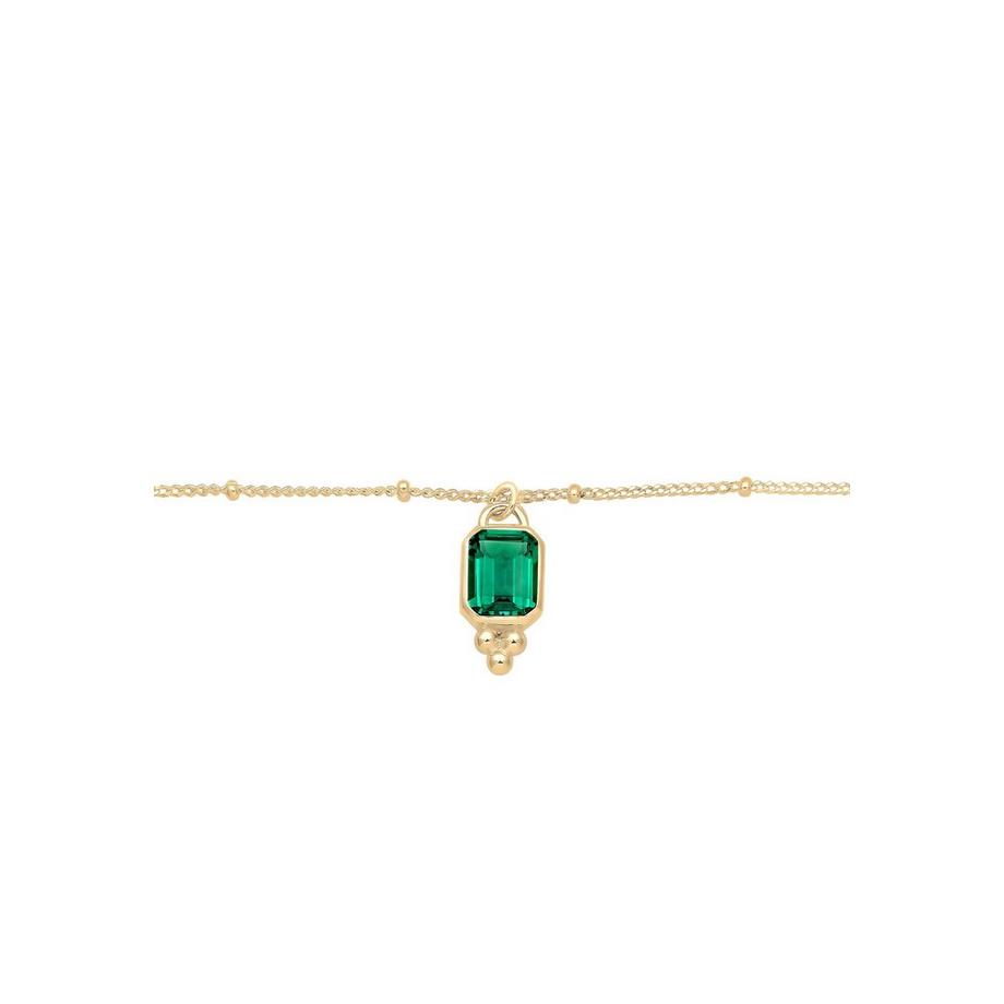 Elli  Halskette Choker Kugelkette Quartz Edelstein 